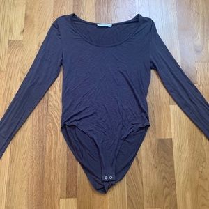 Navy Longsleeve Bodysuit